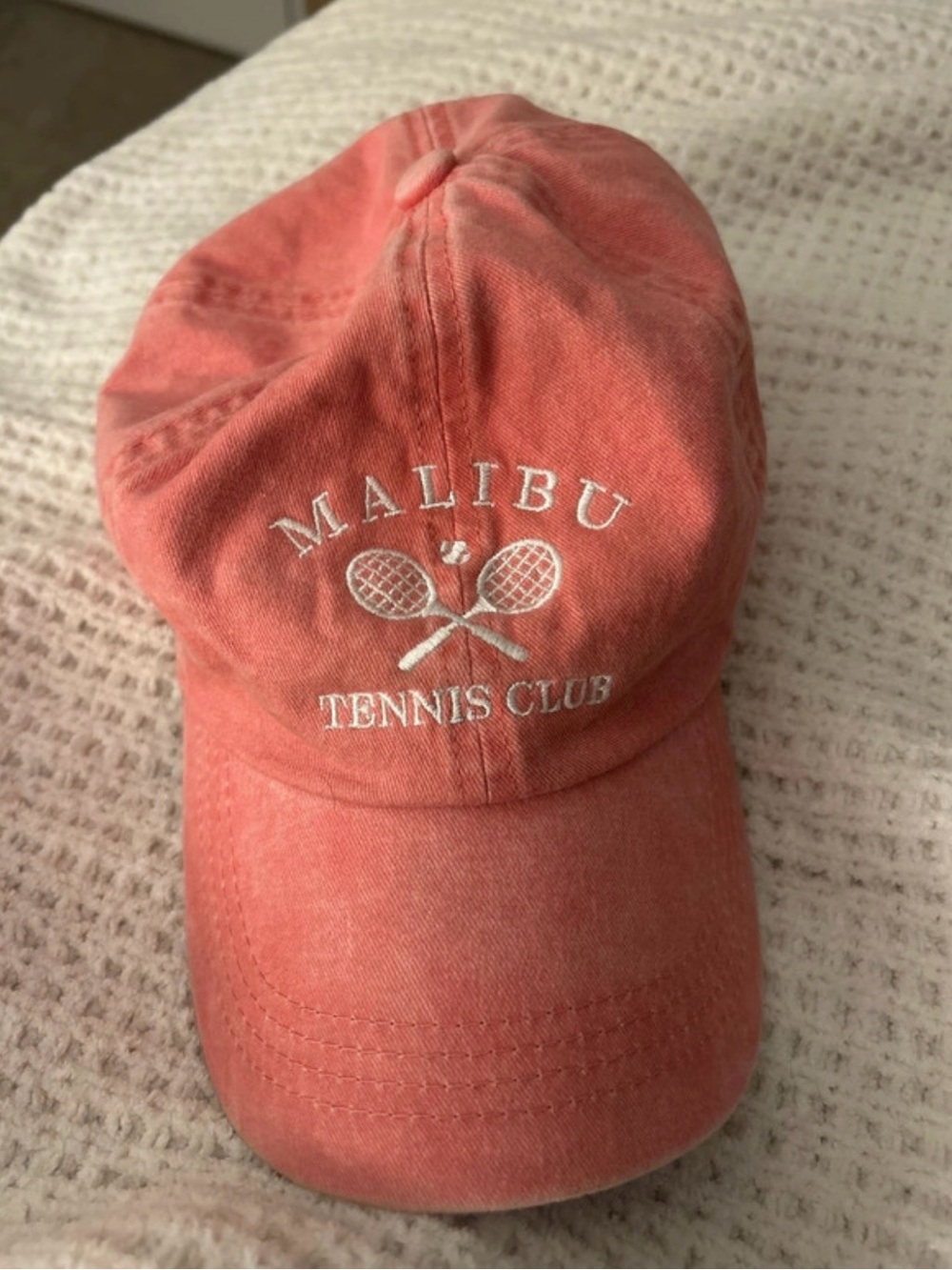 T.J.Maxx Coral Malibu Tennis Club Baseball Cap